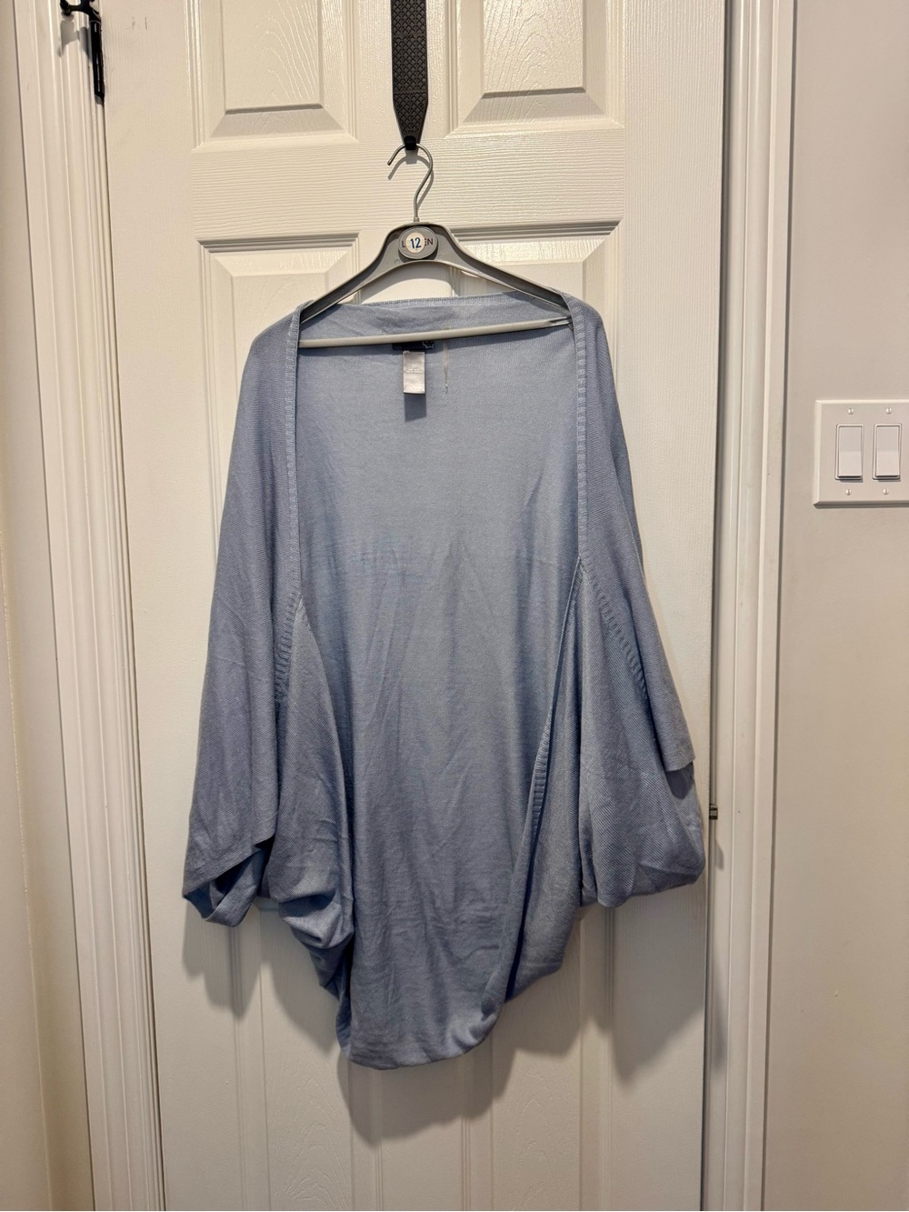 Sears Light Grey Knit Cardigan